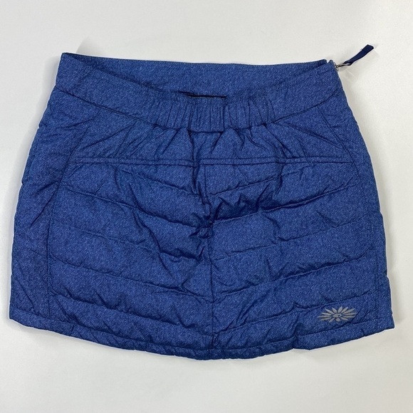 Skhoop Down Puffer Blue Mini Skirt Size XS - Picture 2 of 9
